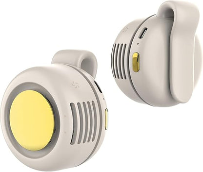 Portable Clip Fan — Rechargeable Mini Fan with 3 Speed Settings